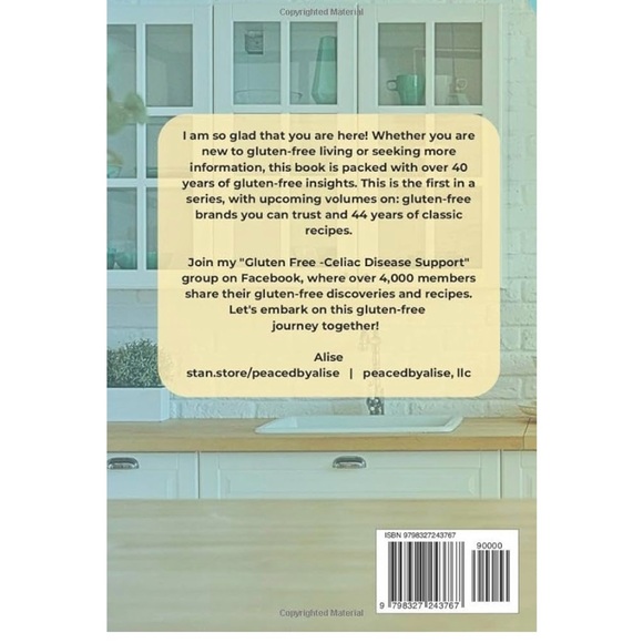 My Gut Health..Let's Chat Gluten Free Book by Alise Nusser vol.1 Natural eating. - Picture 2 of 2